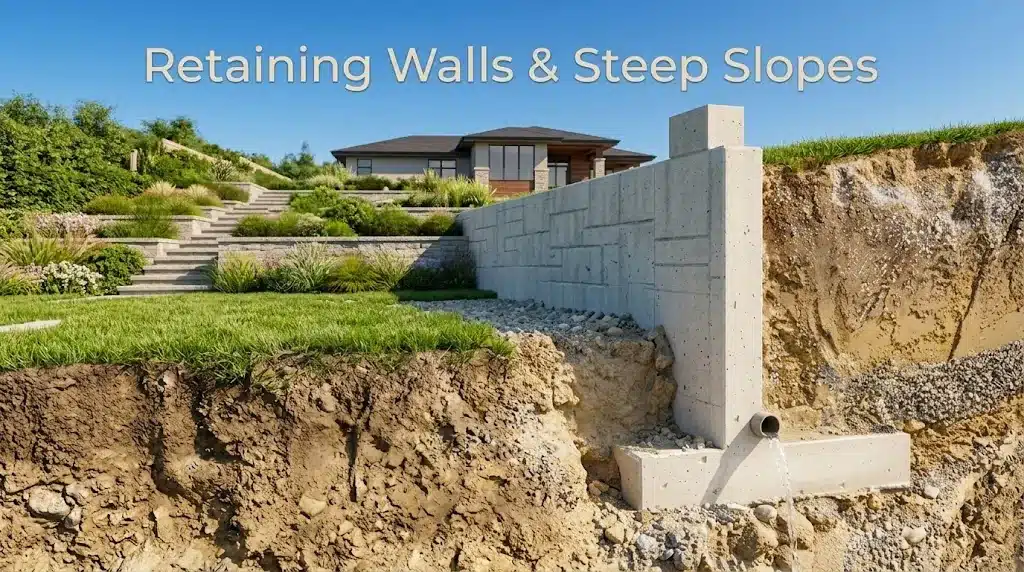 Retaining Wall Site Plan