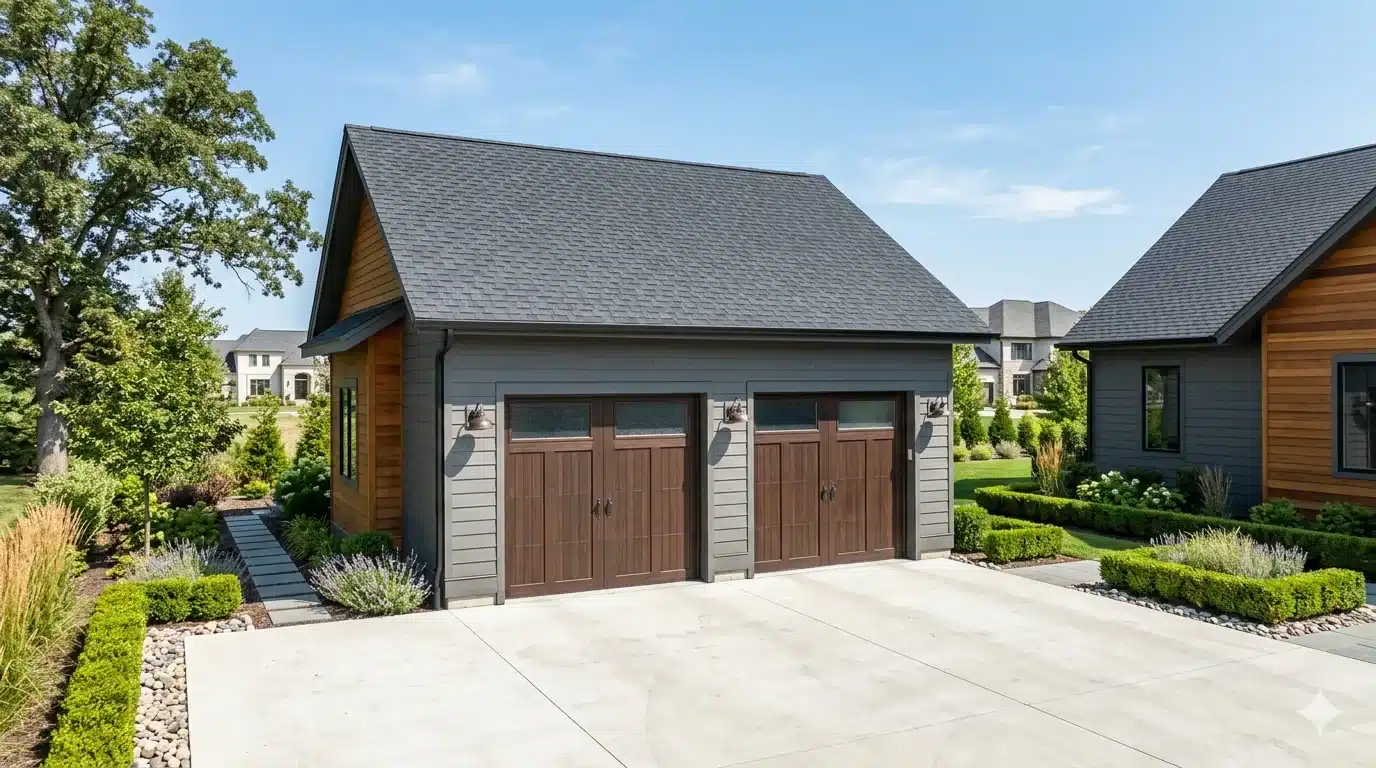 New & Detached Garages